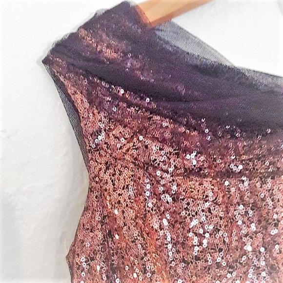 BYRON LARS sequined swing dress, sz 8, stunning - Picture 6 of 10